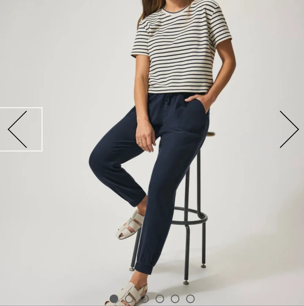 NWT Splendid Lakeside Jogger In Navy, Sz M - Picture 6 of 8